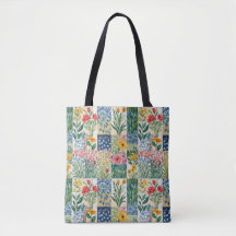 Rustieke Patchwork Bloem Botanische Tuin Mooie