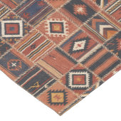 Rustieke Patchwork Kilim Geometrische Tapijt Korte Tafelloper (Hoek)