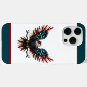 Rustieke patriottische Amerikaanse / USA zeearend Case-Mate iPhone Case (Achterkant (horizontaal))