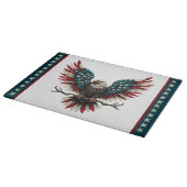 Rustieke patriottische Amerikaanse / USA zeearend Snijplank (Hoek)