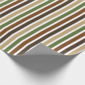Rustieke patroon cadeaupapier (Hoek)