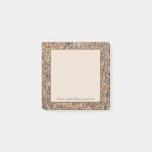 Rustieke Pebble Stones Foto met aangepaste tekst Post-it® Notes (Voorkant)