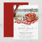 Rustieke Picknickpark Lake Apple Red Vrijgezellenf Kaart (Voorkant / Achterkant)