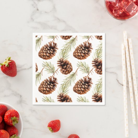 Rustieke Pijnappel Servet (Insitu)