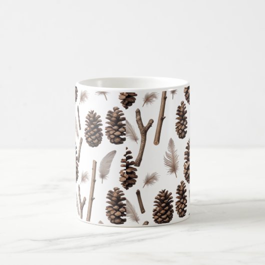 Rustieke Pinecone Kleur Morphing Mok – Boerderij (Center)