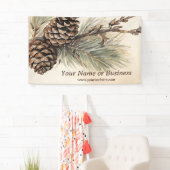 Rustieke Pinecones | Wouddennenappelbedrijf Spandoek (Insitu)