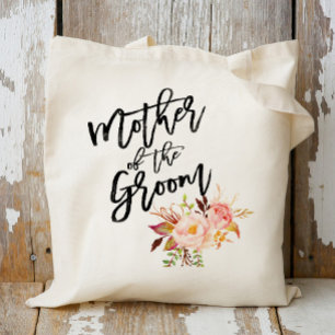 Rustieke pioenrozen bloemen moeder van de bruidego tote bag