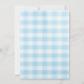 Rustieke Pizza bruiloft repetitie diner Kaart (Achterkant)