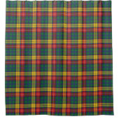 Rustieke Plaid Buchanan Tartan Bright Farmhouse Douchegordijn (Voorkant)