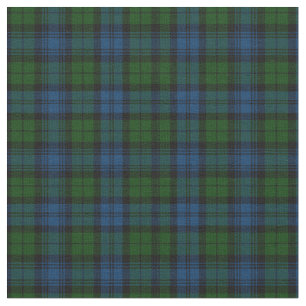 Rustieke Plaid Campbell Militaire Groene Tartan Stof