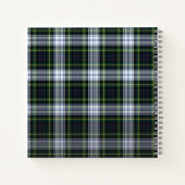 Rustieke Plaid Clan Gordon Gepersonaliseerde Tarta Notitieboek (Achterkant)