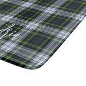 Rustieke Plaid Clan Gordon Gepersonaliseerde Tarta Snijplank (Hoek)