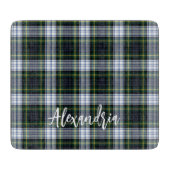 Rustieke Plaid Clan Gordon Gepersonaliseerde Tarta Snijplank (Voorkant)