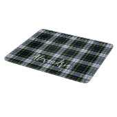 Rustieke Plaid Clan Gordon Gepersonaliseerde Tarta Snijplank (Hoek)