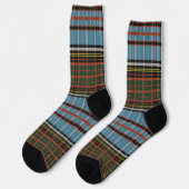 Rustieke Plaid Elegante Tartan Sokken (Links)