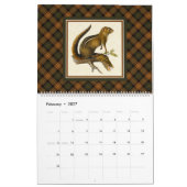 Rustieke Plaid en  Natuur 2026 Kalender (Feb 2027)