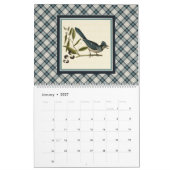 Rustieke Plaid en  Natuur 2026 Kalender (Jan 2027)