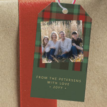 Rustieke plaid foto Kerst familie vakantie