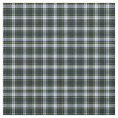 Rustieke Plaid Gordon White Green Check Tartan Stof (Swatch)