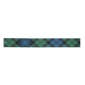 Rustieke Plaid Groene Blauwe Clan Campbell Tartan Satijnen Lint (Voorkant)