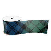 Rustieke Plaid Groene Blauwe Clan Campbell Tartan Satijnen Lint (Spoel)