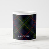 Rustieke Plaid-houder Tartan Grote Koffiekop (Voorkant)