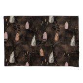 Rustieke planten kussen in herfst kleur harmonieën kussensloop (Voorkant-Links)