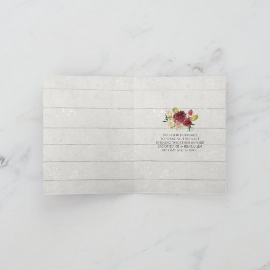  rustieke pompoen Bourgogne bloemenrepetitie I (Binnen)