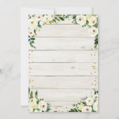 Rustieke Pompoen Huis Warming Party Home Sweet Hom Kaart (Achterkant)