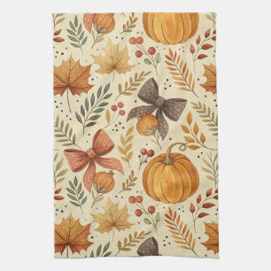 Rustieke Pompoen Terracotta Boog Herfst Oogst Theedoek