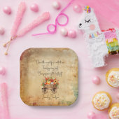 Rustieke pompoen wagen Thanksgiving Papier Borden Papieren Bordje (Feest)