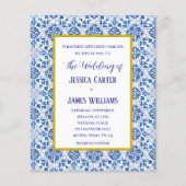 Rustieke Portugese Tegels Mediterrane bruiloft (Voorkant)