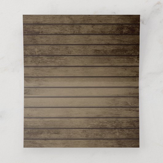 Rustieke pot en blauwe bloemen 2 plaatskaartje (Binnenkant ongevouwen)