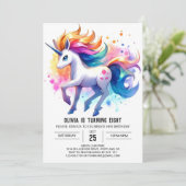 Rustieke Printable Horse Verjaardag Kaart (Staand voorkant)