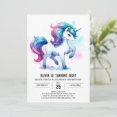 Rustieke Printable Horse Verjaardag Kaart (Staand voorkant)