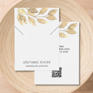 Rustieke QR Code Ketting Display Kaart