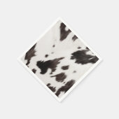 Rustieke Ranch Farm Koeienhuid Landelijke Westerse Servet (Hoek)