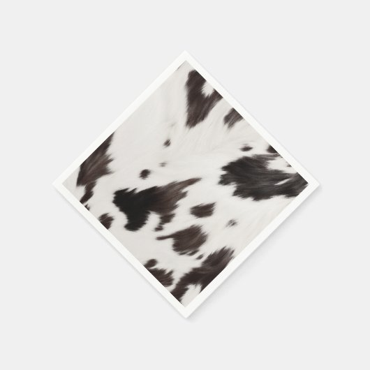 Rustieke Ranch Farm Koeienhuid Landelijke Westerse Servet (Hoek)