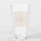 Rustieke 'Recap' Houten Tumbler - Natuurlijk & Vet (Achterkant)