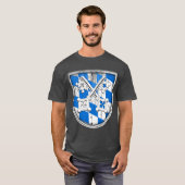 Rustieke Regensburg Beieren Schild T-shirt (Voorkant volledig)