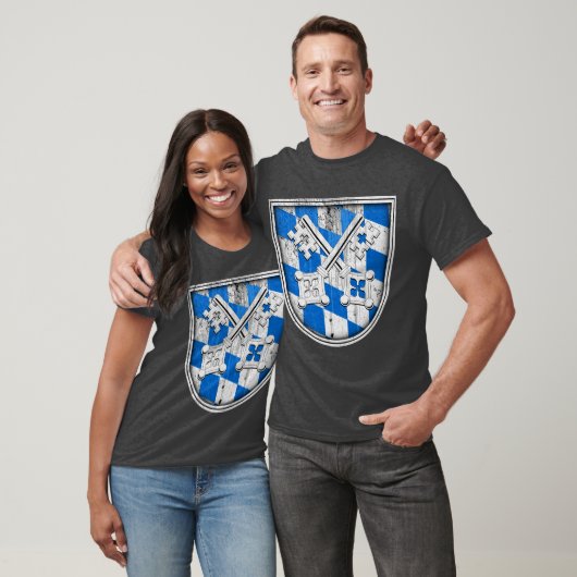 Rustieke Regensburg Beieren Schild T-shirt (Unisex)