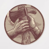 rustieke relikwie labels (Design 1)