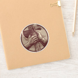 rustieke relikwie sticker