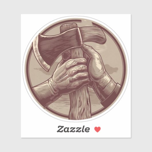 rustieke relikwie sticker (Vel)