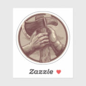 rustieke relikwie sticker (Vel)