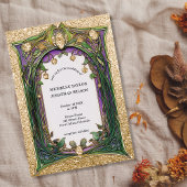  rustieke Retro Art Nouveau Botanische Bloemen Kaart