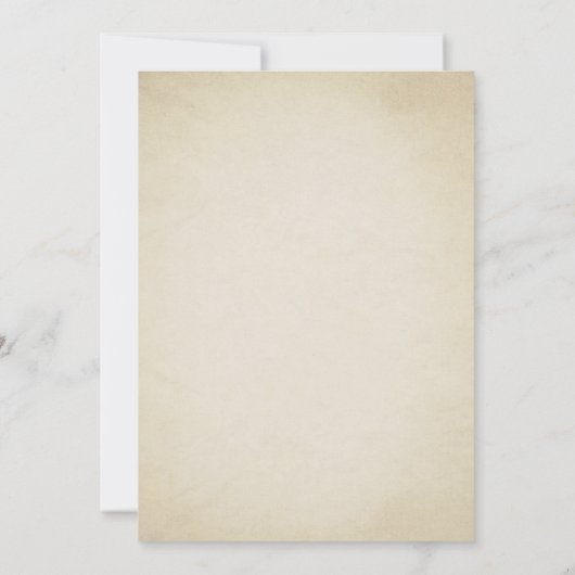 Rustieke Retro Pensioen BBQ Uitnodiging (Achterkant)