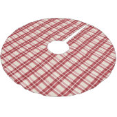 Rustieke Reverie Boerderij Red Plaid Kerstboom Kerstboom Rok (Gekanteld)
