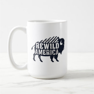 Rustieke Rewild America Bison Koffiemok