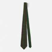 Rustieke, robuuste buiten rood/groen ruit stropdas (Voorkant)